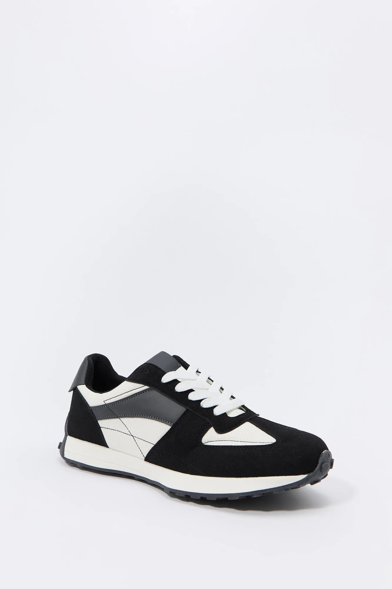 Faux Suede Colourblock Sneaker sold by Urban Planet product image thumbnail 3