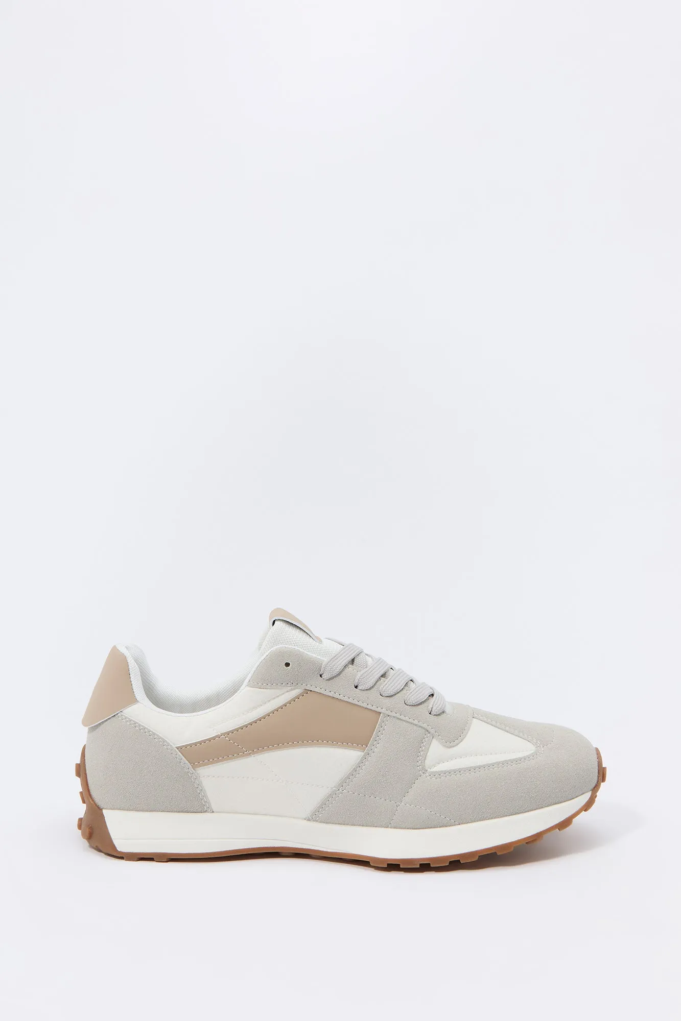 Faux Suede Colourblock Sneaker sold by Urban Planet product image thumbnail 5