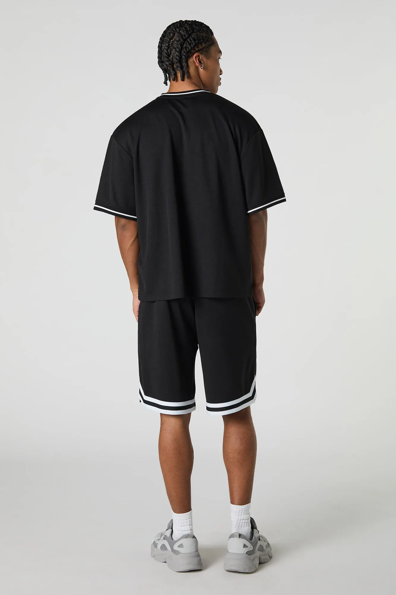 Short Active en filet à imprimé New York sold by Urban Planet product image thumbnail 2