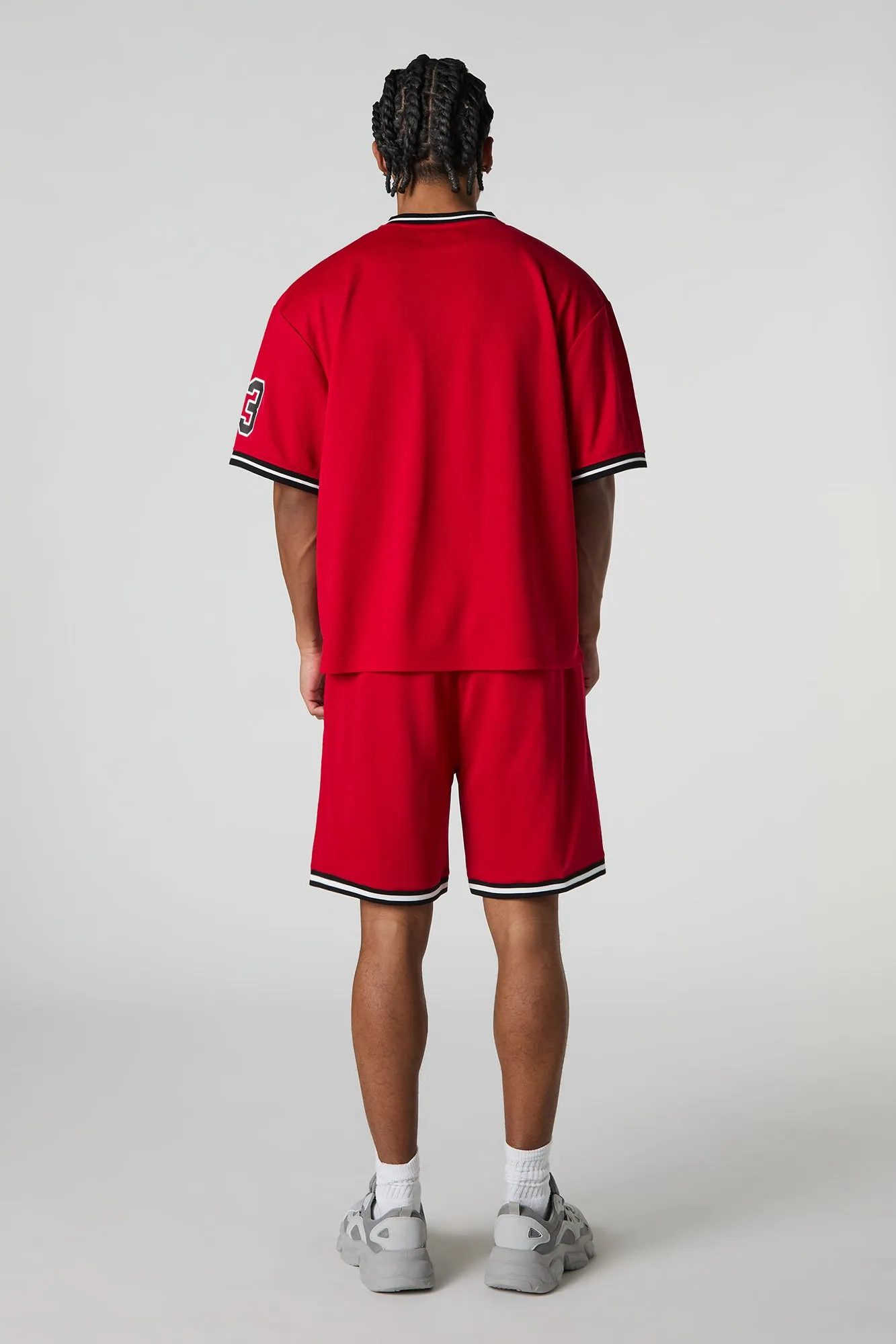 Short Active en filet à imprimé Chicago sold by Urban Planet product image thumbnail 3