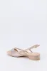 Mesh & Faux Suede Slingback Flat sold by Urban Planet
