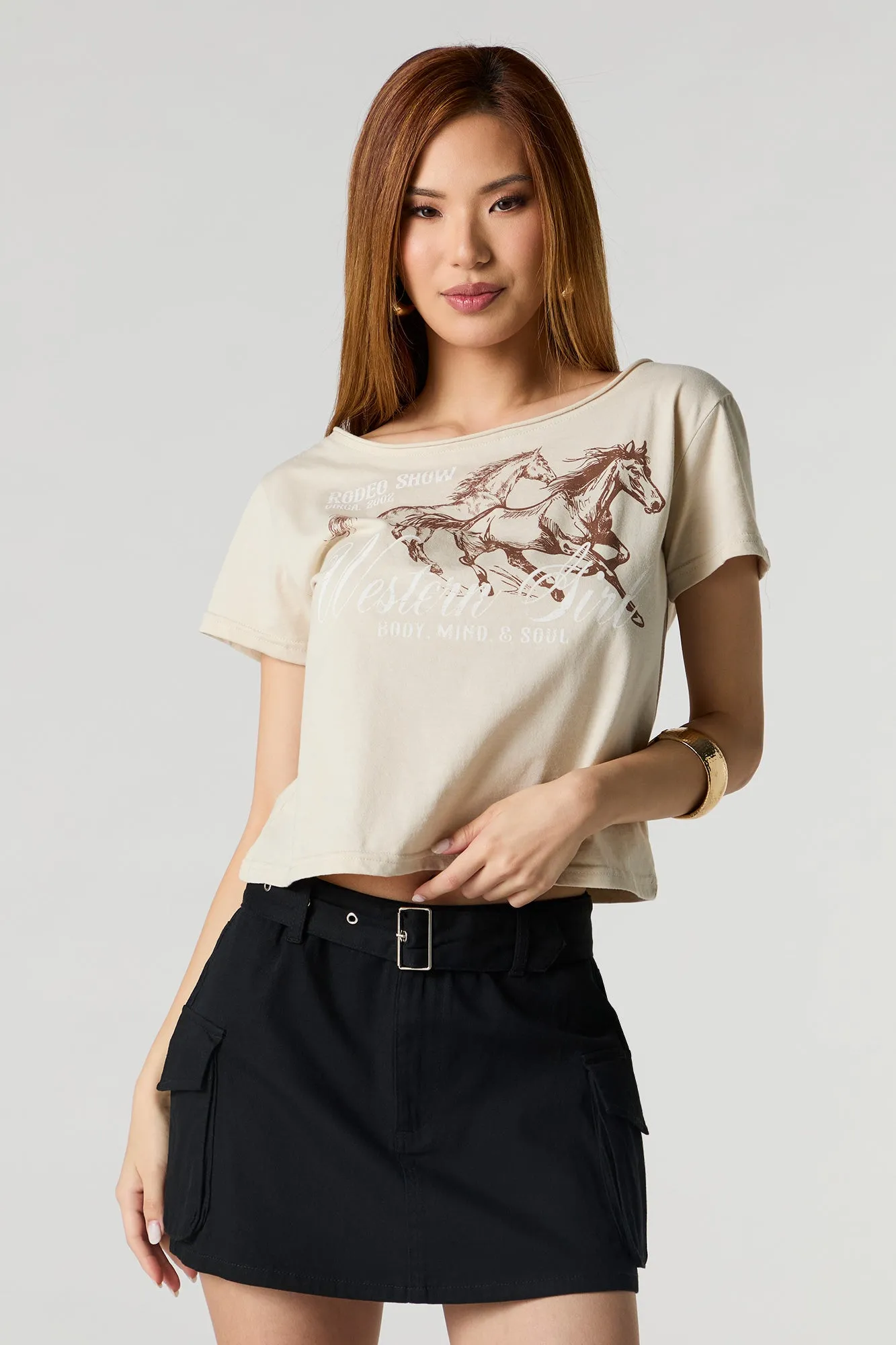 Belted Cargo Mini Skirt sold by Urban Planet product image thumbnail 5