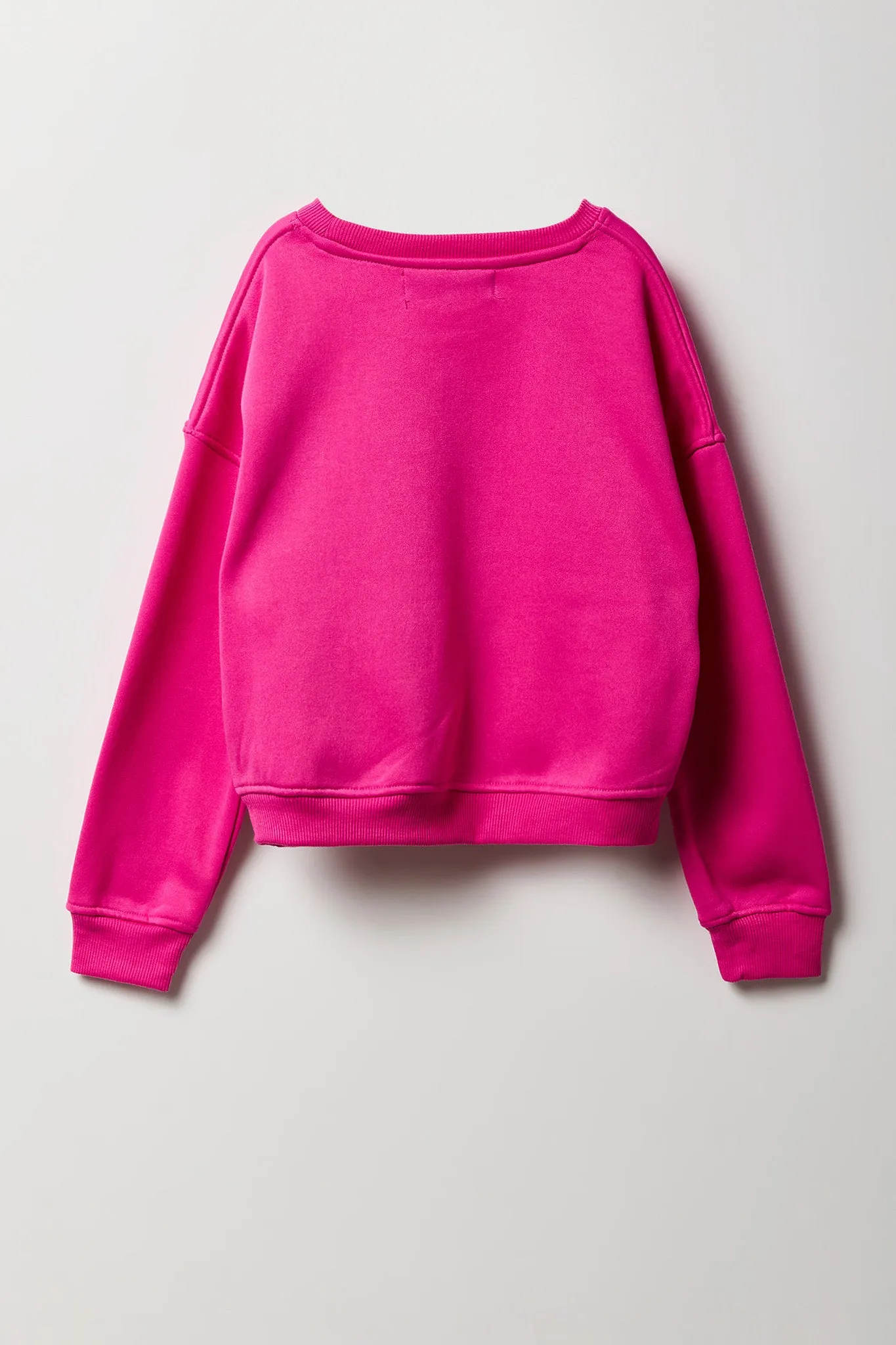Girls Aero Destination Embroidered Sweatshirt sold by Urban Planet product image thumbnail 2