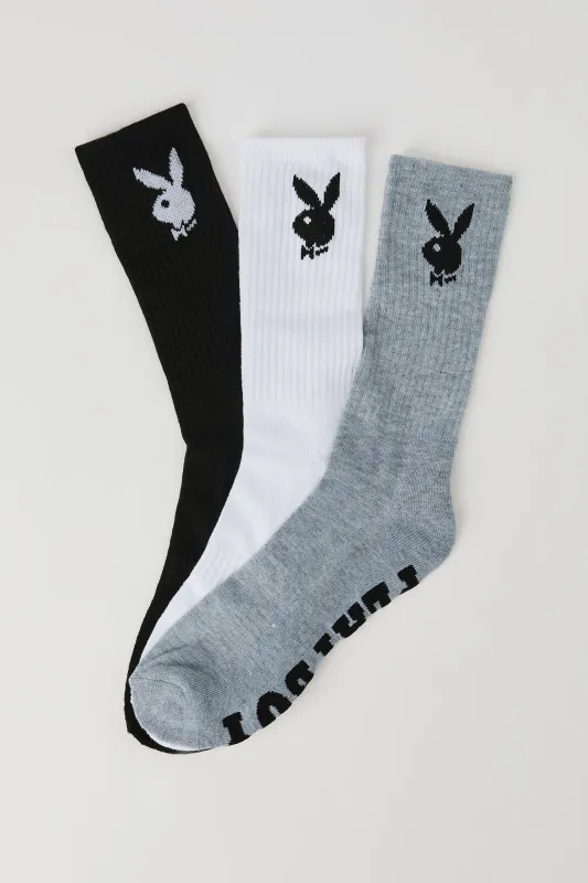 Playboy Crew Socks (3 Pack) sold by Urban Planet