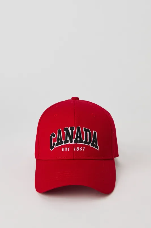 Casquette de baseball avec motif brodé Canada sold by Urban Planet