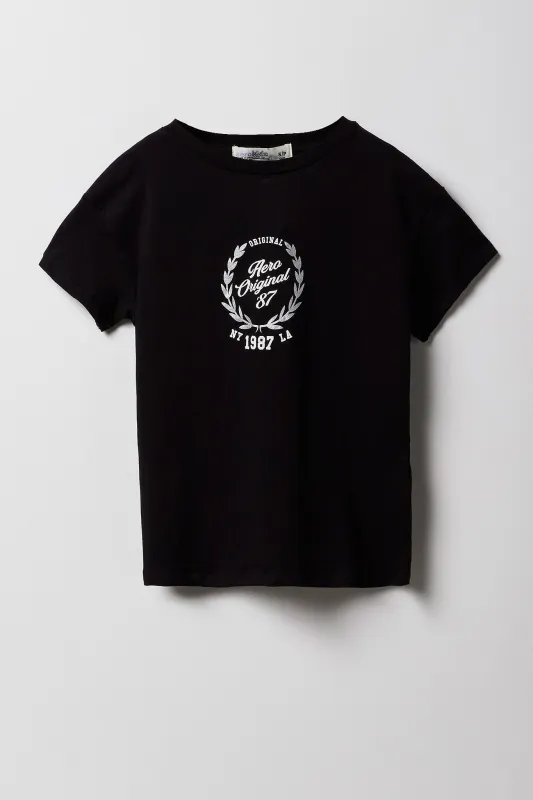 T-shirt à imprimé Aero Original pour fille sold by Urban Planet