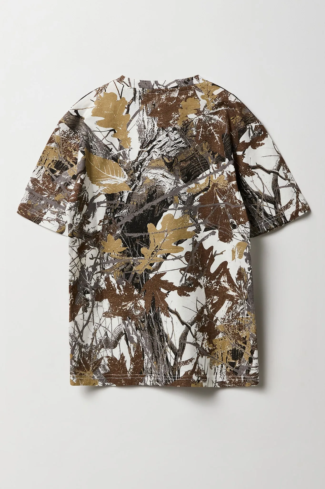 Boys Camo Print T-Shirt sold by Urban Planet product image thumbnail 4