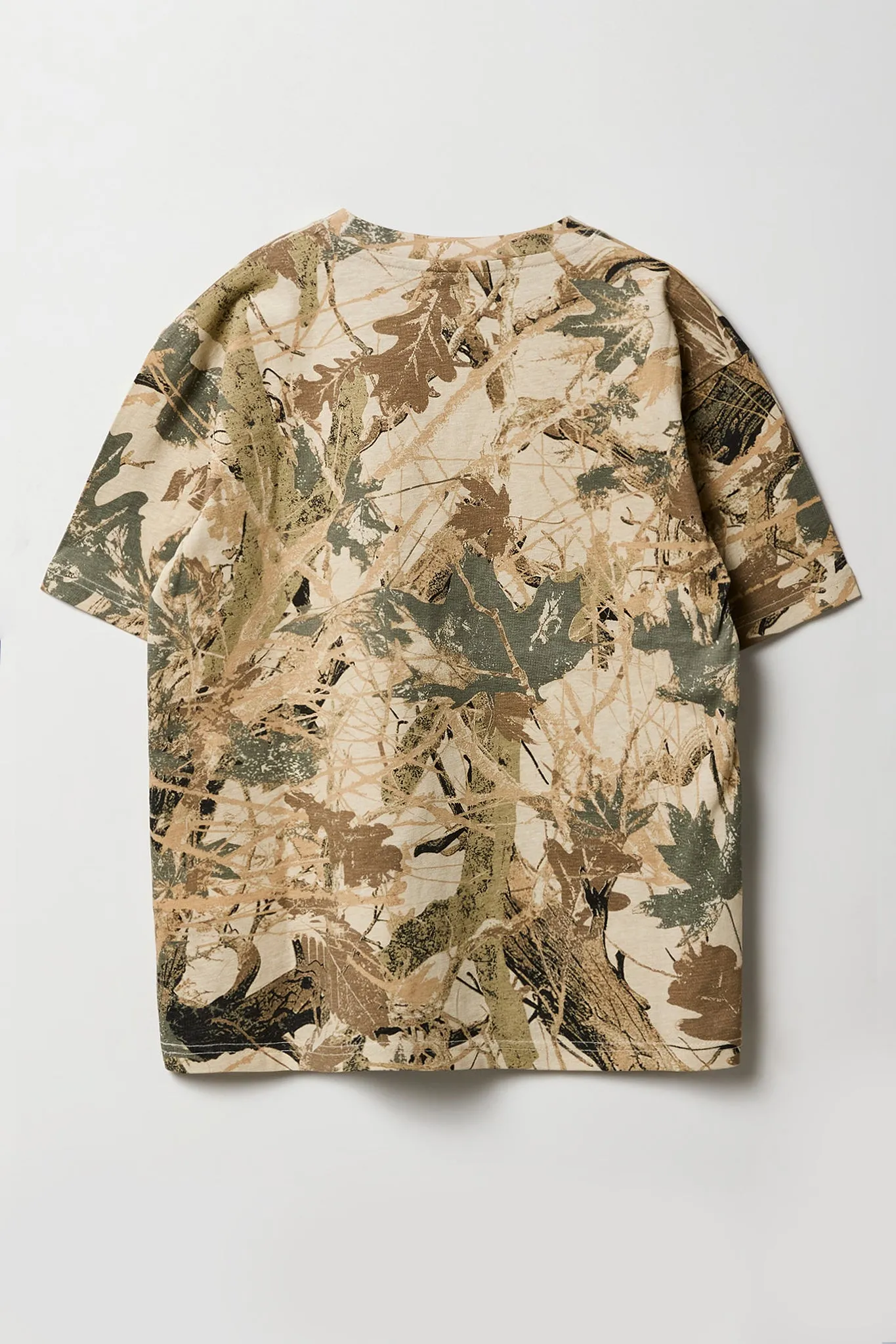Boys Camo Print T-Shirt sold by Urban Planet product image thumbnail 2