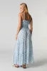 Drawstring Tiered Maxi Skirt sold by Urban Planet