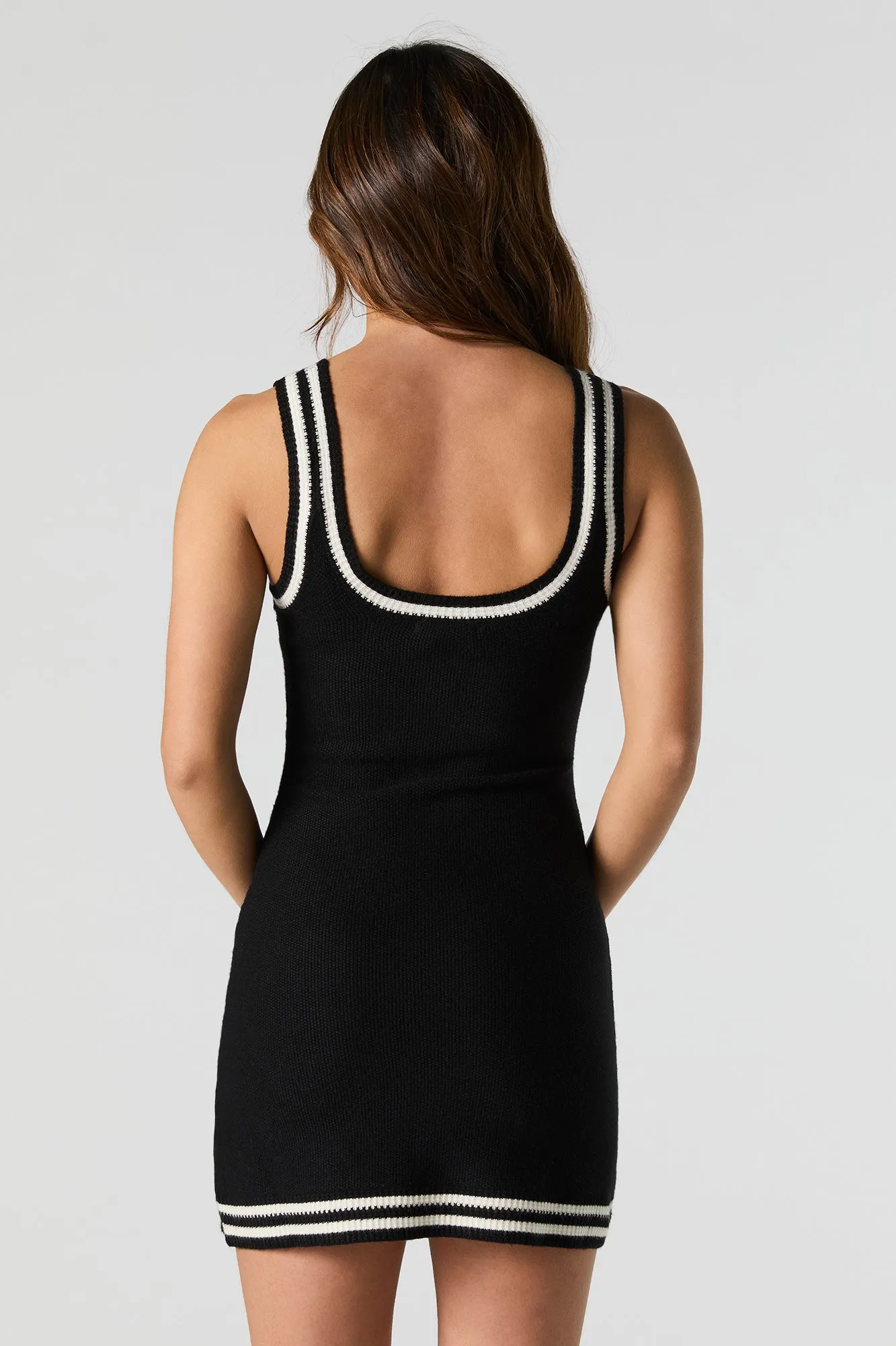 Minirobe-chandail contrastante à encolure dégagée sold by Urban Planet product image thumbnail 5