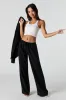 Linen Drawstring Wide Leg Pant sold by Urban Planet