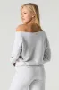 Off Shoulder French Terry Sweatshirt sold by Urban Planet