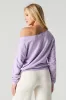 Off Shoulder French Terry Sweatshirt sold by Urban Planet