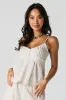 Textured Striped Scoop Neck Cami sold by Urban Planet