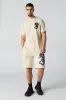 Short long en molleton imprimé sold by Urban Planet
