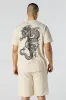 Short long en molleton imprimé sold by Urban Planet