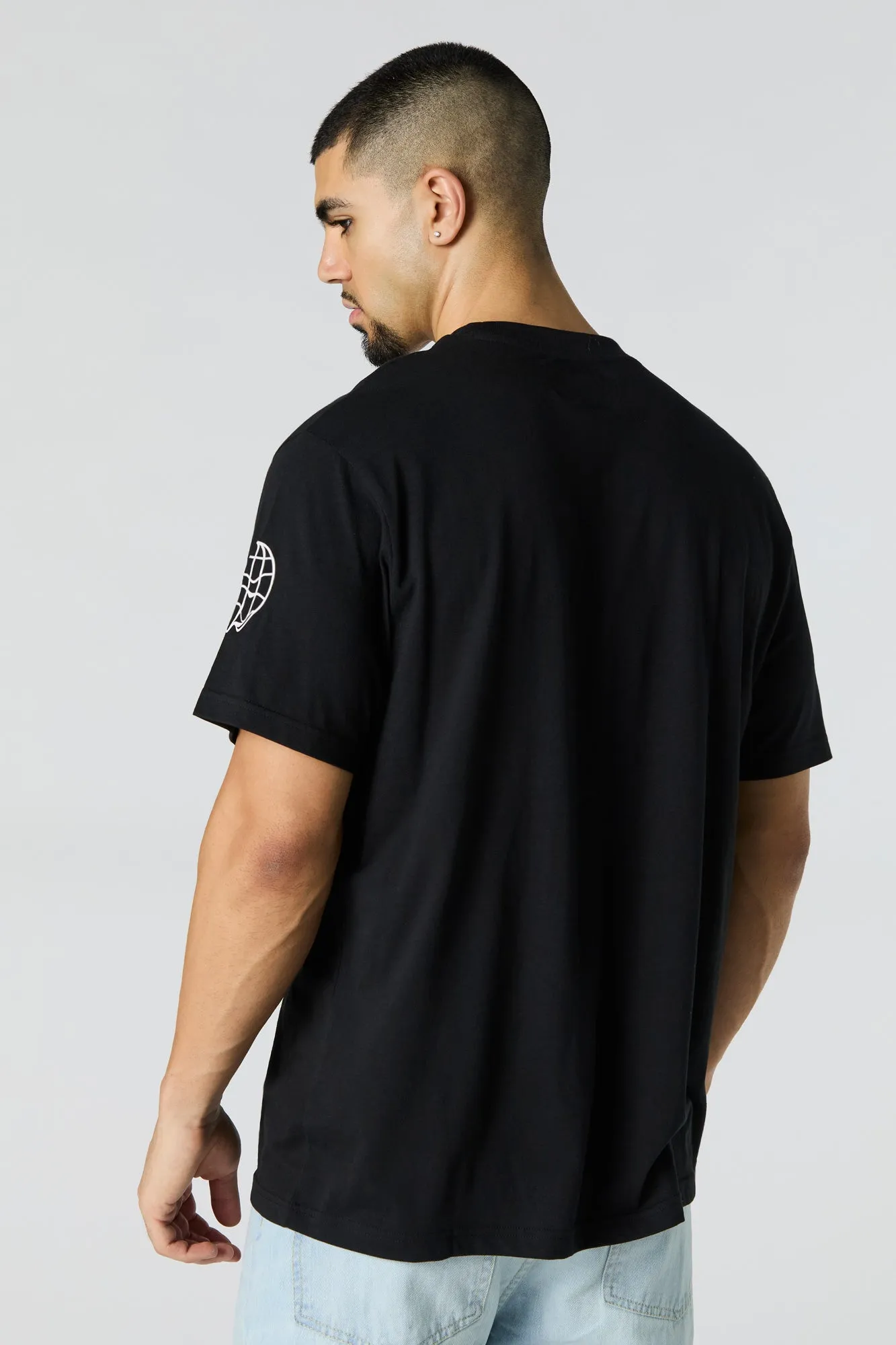 Bougie Bear Graphic Rhinestone T-Shirt sold by Urban Planet product image thumbnail 2