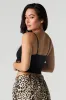Seamless Cropped Cami with Built-In Cups sold by Urban Planet