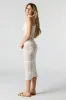 Crochet Knit Midi Dress sold by Urban Planet