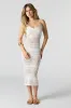 Crochet Knit Midi Dress sold by Urban Planet