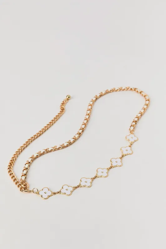 Flower Chain Belt sold by Urban Planet