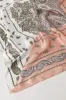 Écharpe multifaçons en satin avec motif cachemire sold by Urban Planet