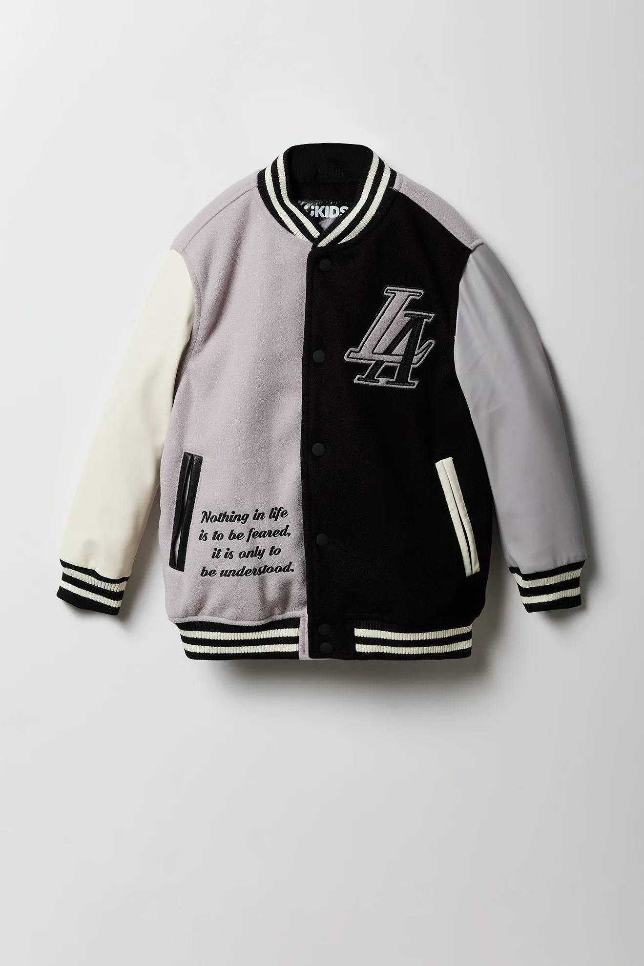 Blouson de style universitaire avec motif brodé Melton pour garçon sold by Urban Planet