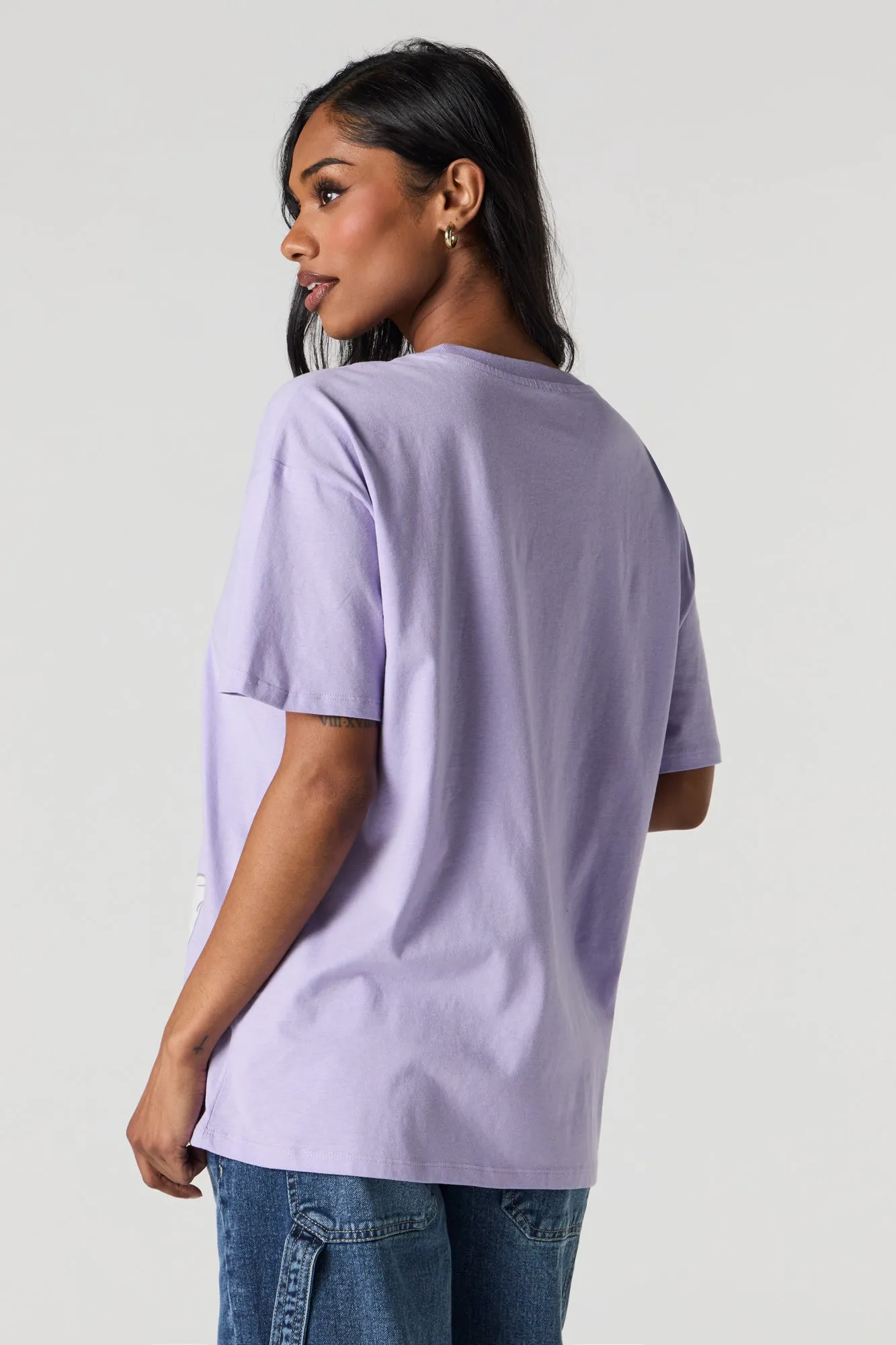 T-shirt de coupe garçonne à imprimé The Aristocats Marie sold by Urban Planet product image thumbnail 2