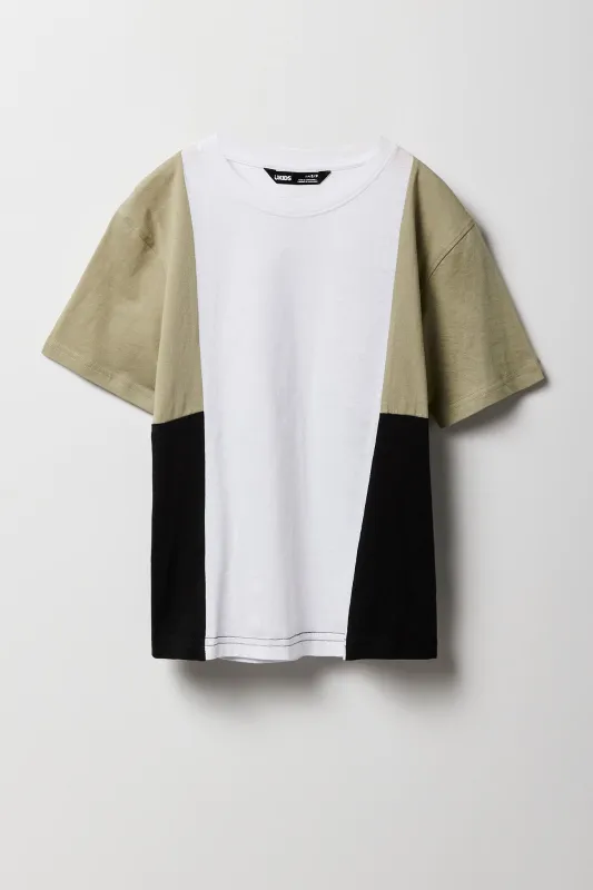 Boys Colourblock T-Shirt sold by Urban Planet