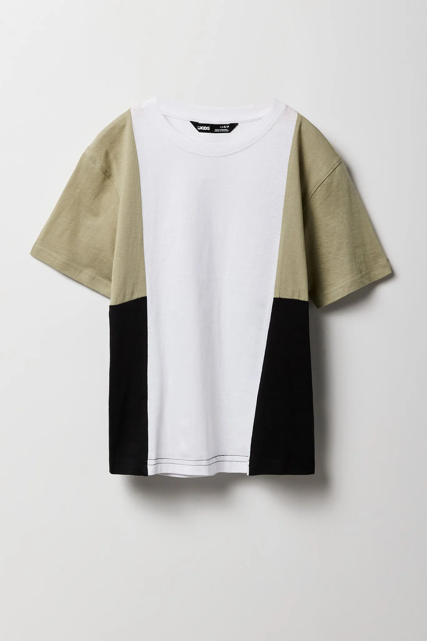 Boys Colourblock T-Shirt sold by Urban Planet