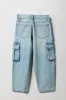Boys Wide Leg Cargo Jean sold by Urban Planet