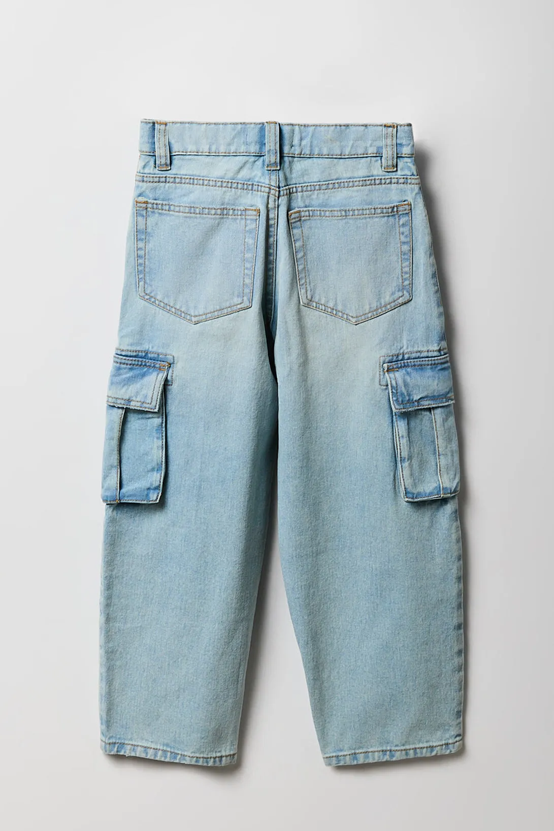 Boys Wide Leg Cargo Jean sold by Urban Planet product image thumbnail 2