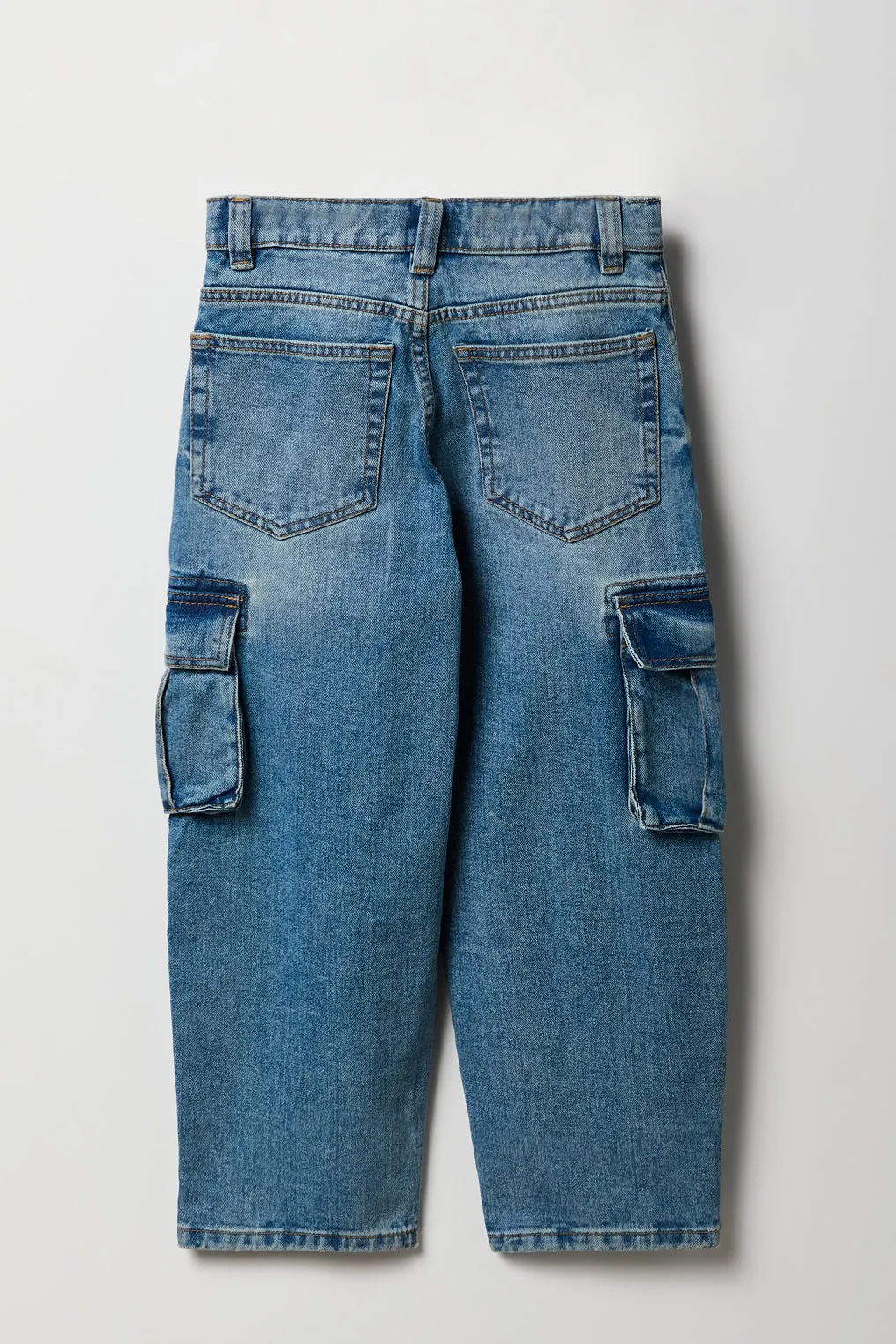 Boys Wide Leg Cargo Jean sold by Urban Planet product image thumbnail 4