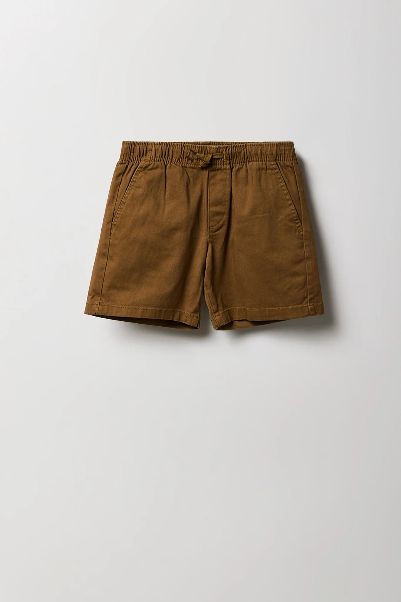 Boys Solid Drawstring Short sold by Urban Planet