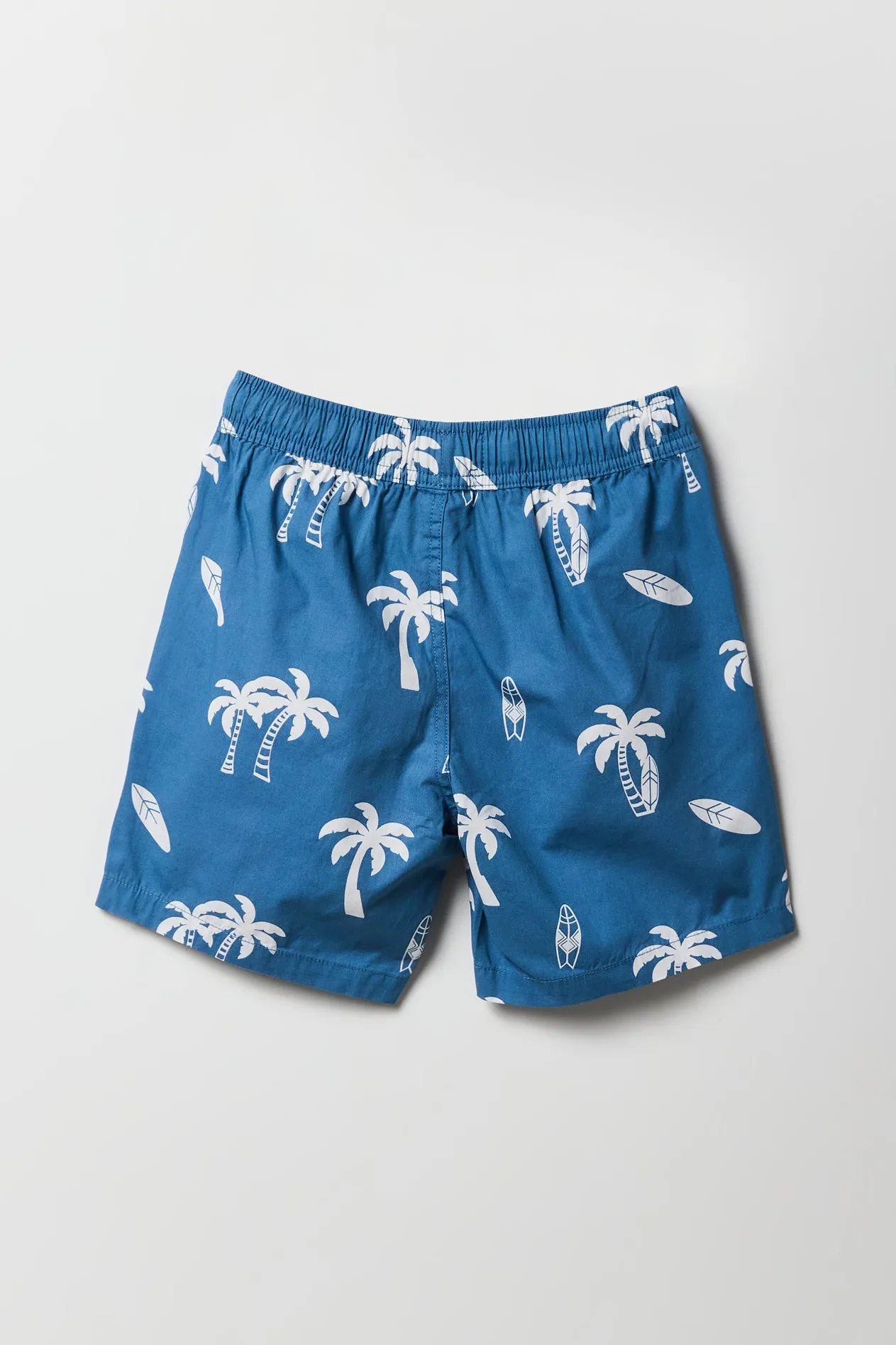 Short avec motif de palmiers pour garçon sold by Urban Planet product image thumbnail 2