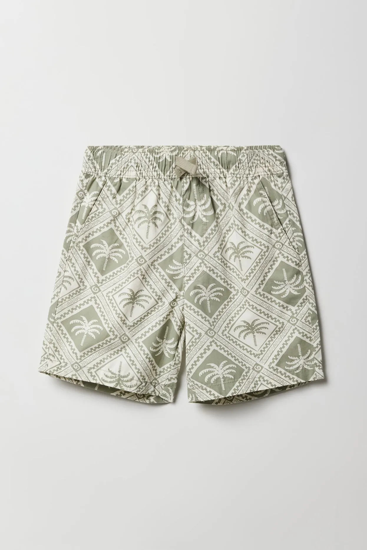 Short avec motif de palmiers pour garçon sold by Urban Planet product image thumbnail 5