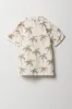Boys Printed Poplin Button-Up Top sold by Urban Planet
