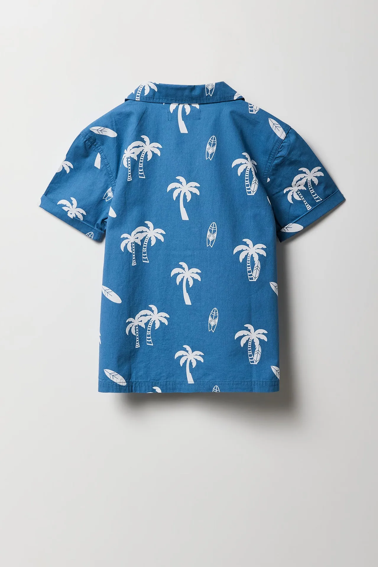 Boys Printed Poplin Button-Up Top sold by Urban Planet product image thumbnail 2
