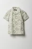 Boys Printed Poplin Button-Up Top sold by Urban Planet
