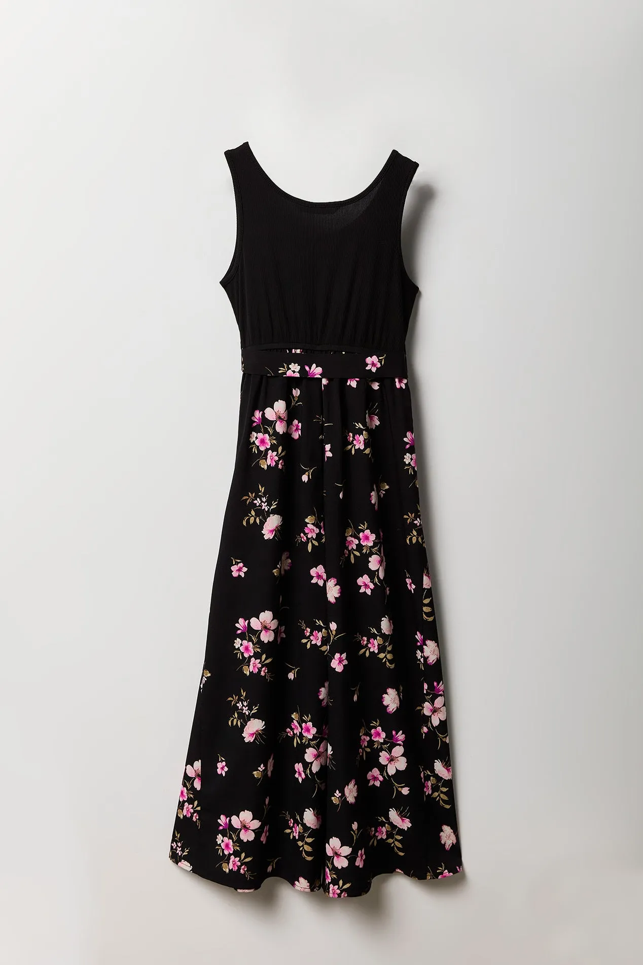 Justaucorps fleuri à jambe large avec ceinture pour fille sold by Urban Planet product image thumbnail 2