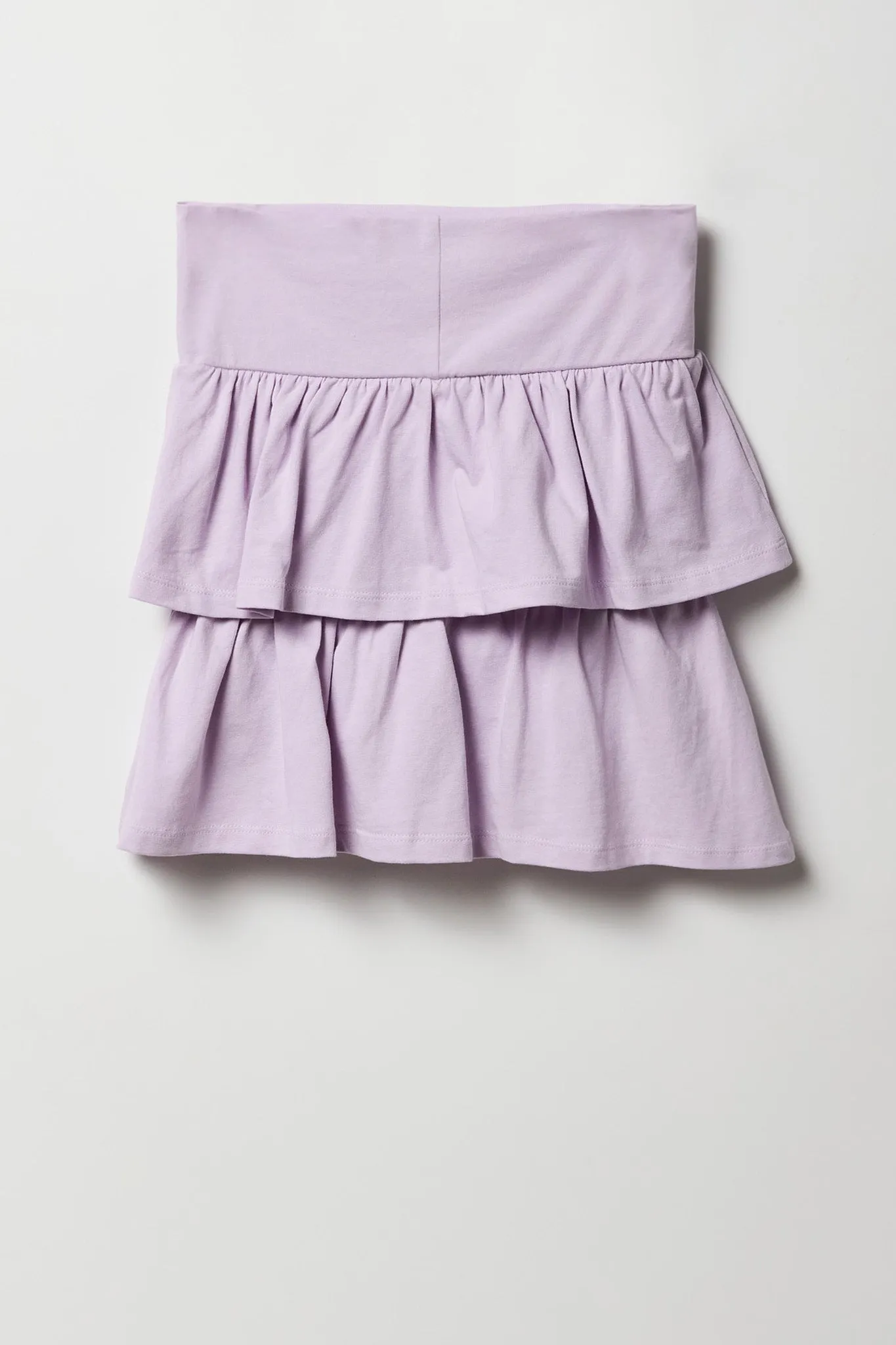 Girls Tiered Ruffle Skort sold by Urban Planet product image thumbnail 2