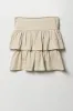 Girls Tiered Ruffle Skort sold by Urban Planet