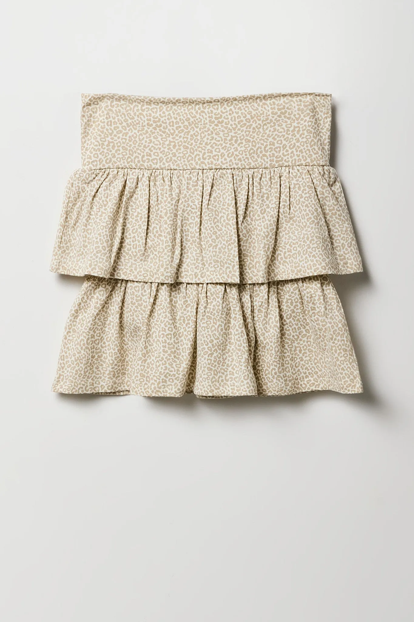 Girls Tiered Ruffle Skort sold by Urban Planet product image thumbnail 5