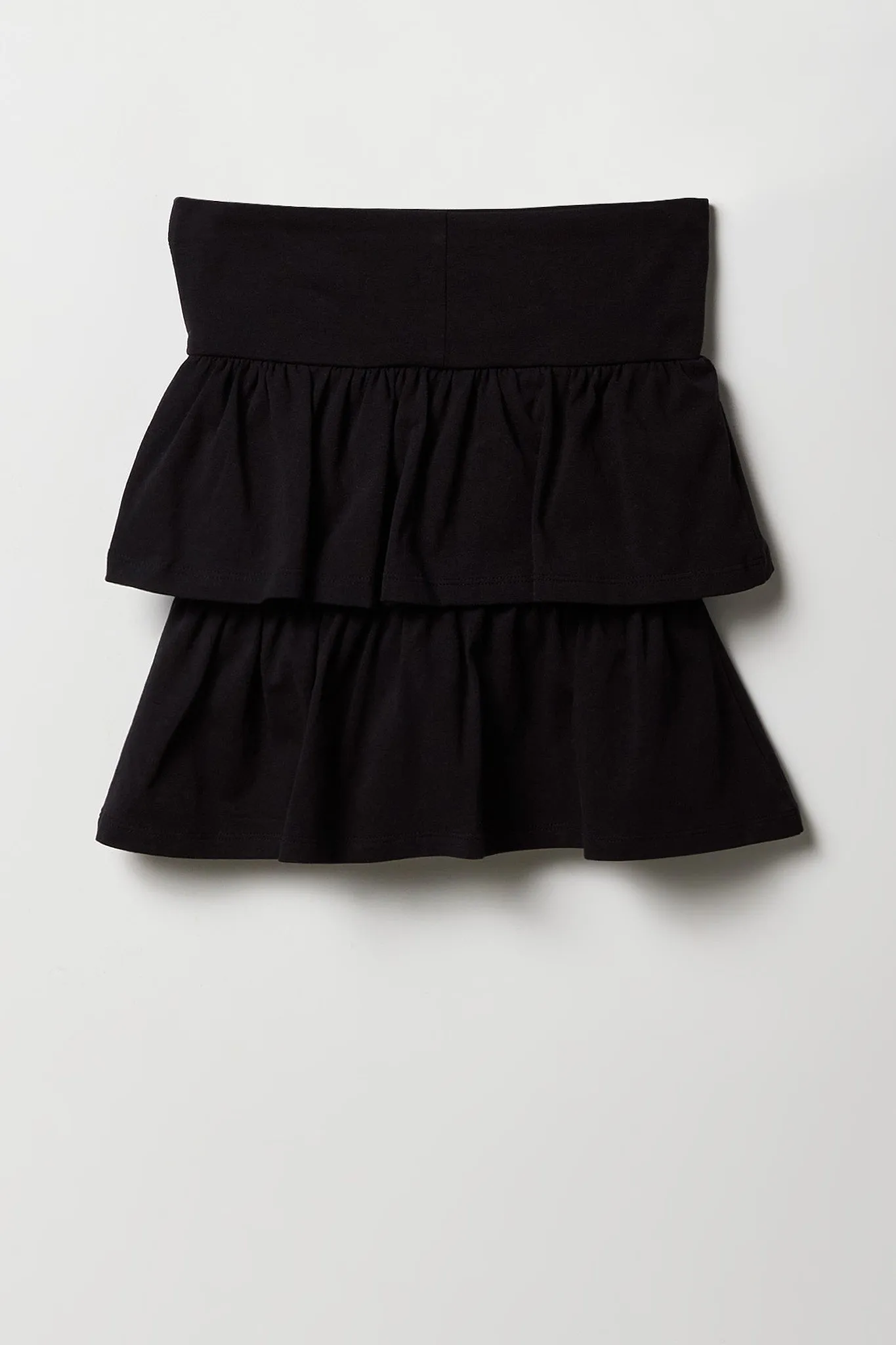 Girls Tiered Ruffle Skort sold by Urban Planet product image thumbnail 4