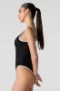 Ribbed Contrast One Piece Swimsuit sold by Urban Planet