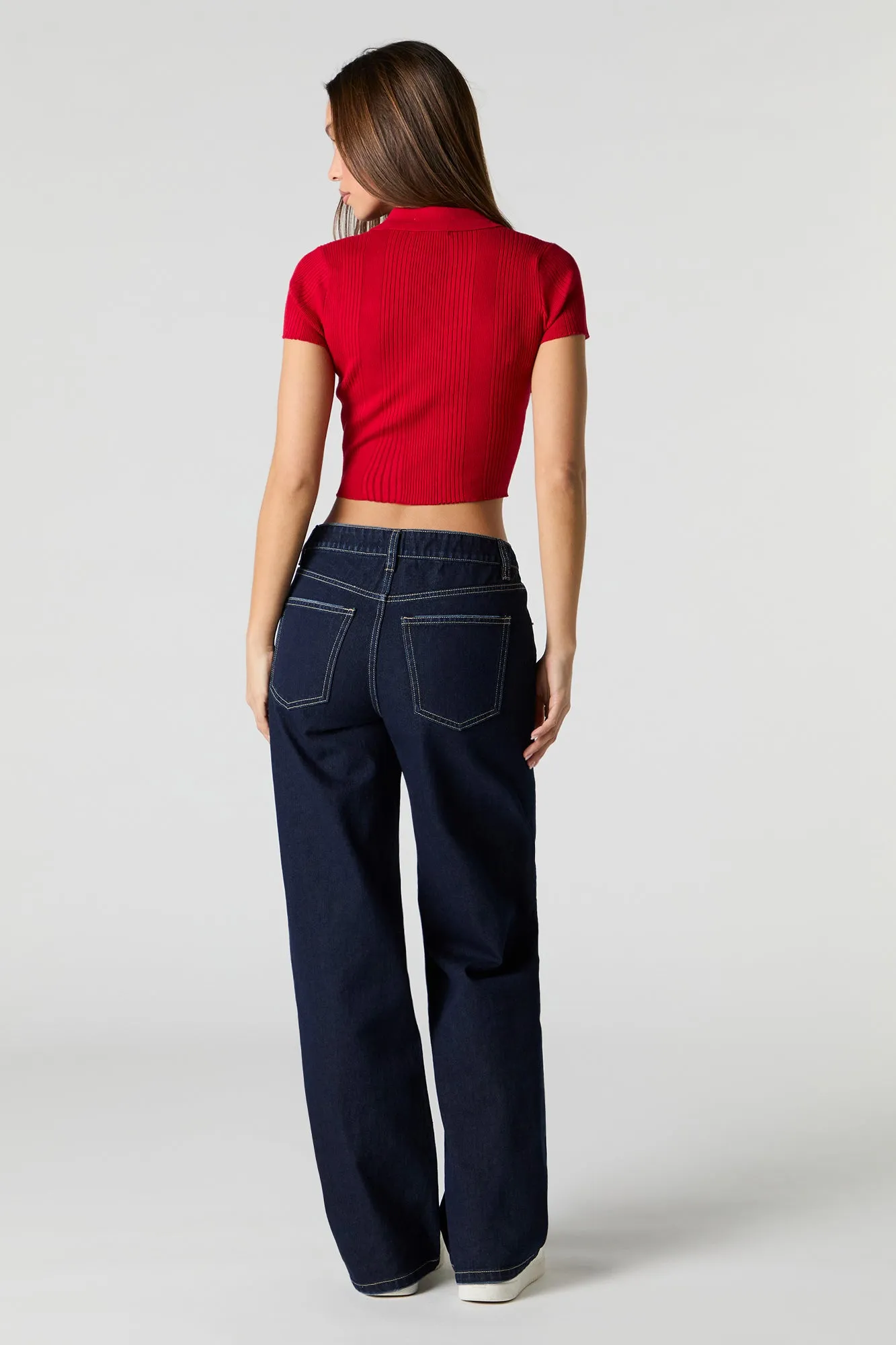 Rinsed Low Rise Skater Jean sold by Urban Planet product image thumbnail 3