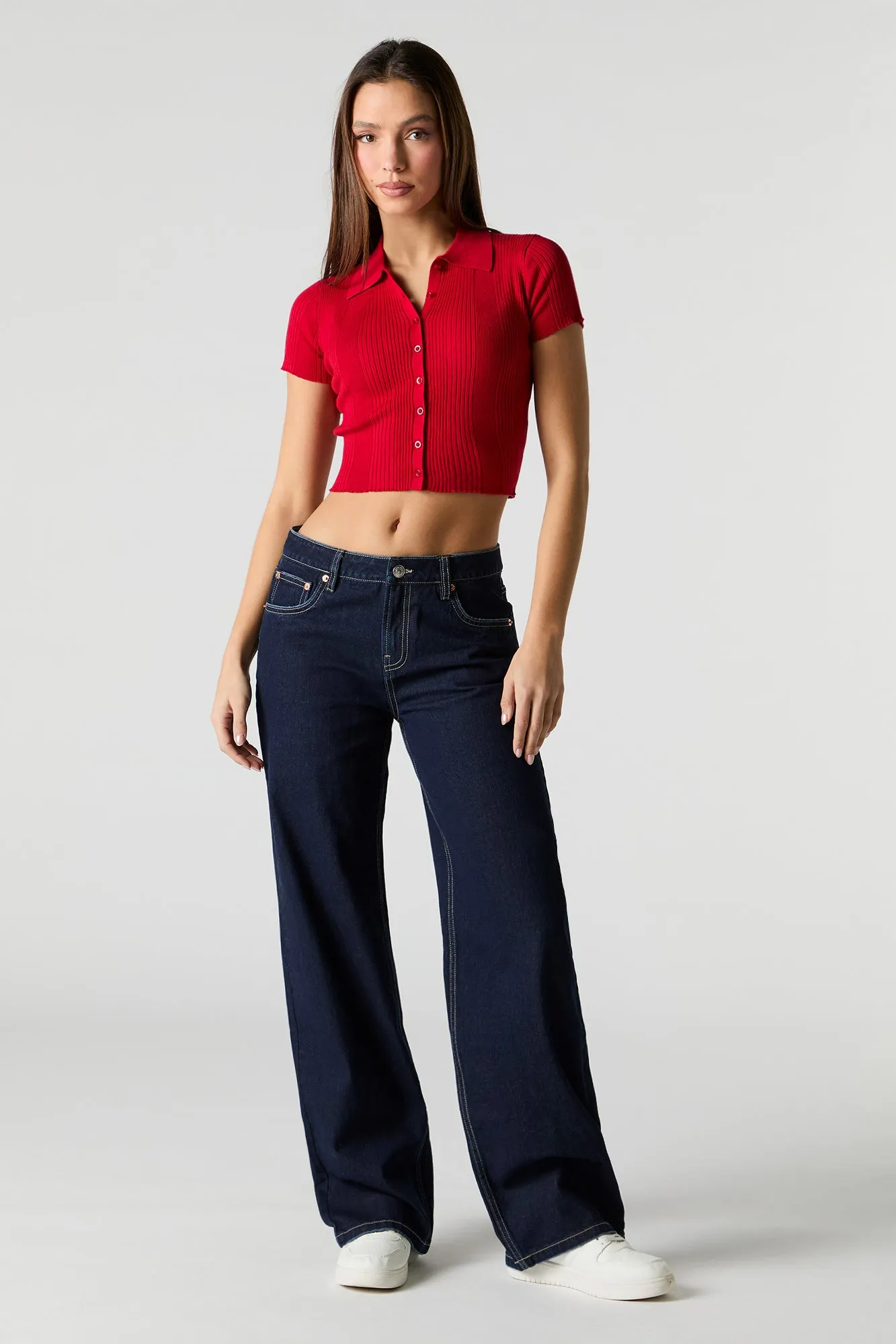 Rinsed Low Rise Skater Jean sold by Urban Planet