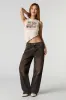 Black Latte Wash Low Rise Skater Jean sold by Urban Planet