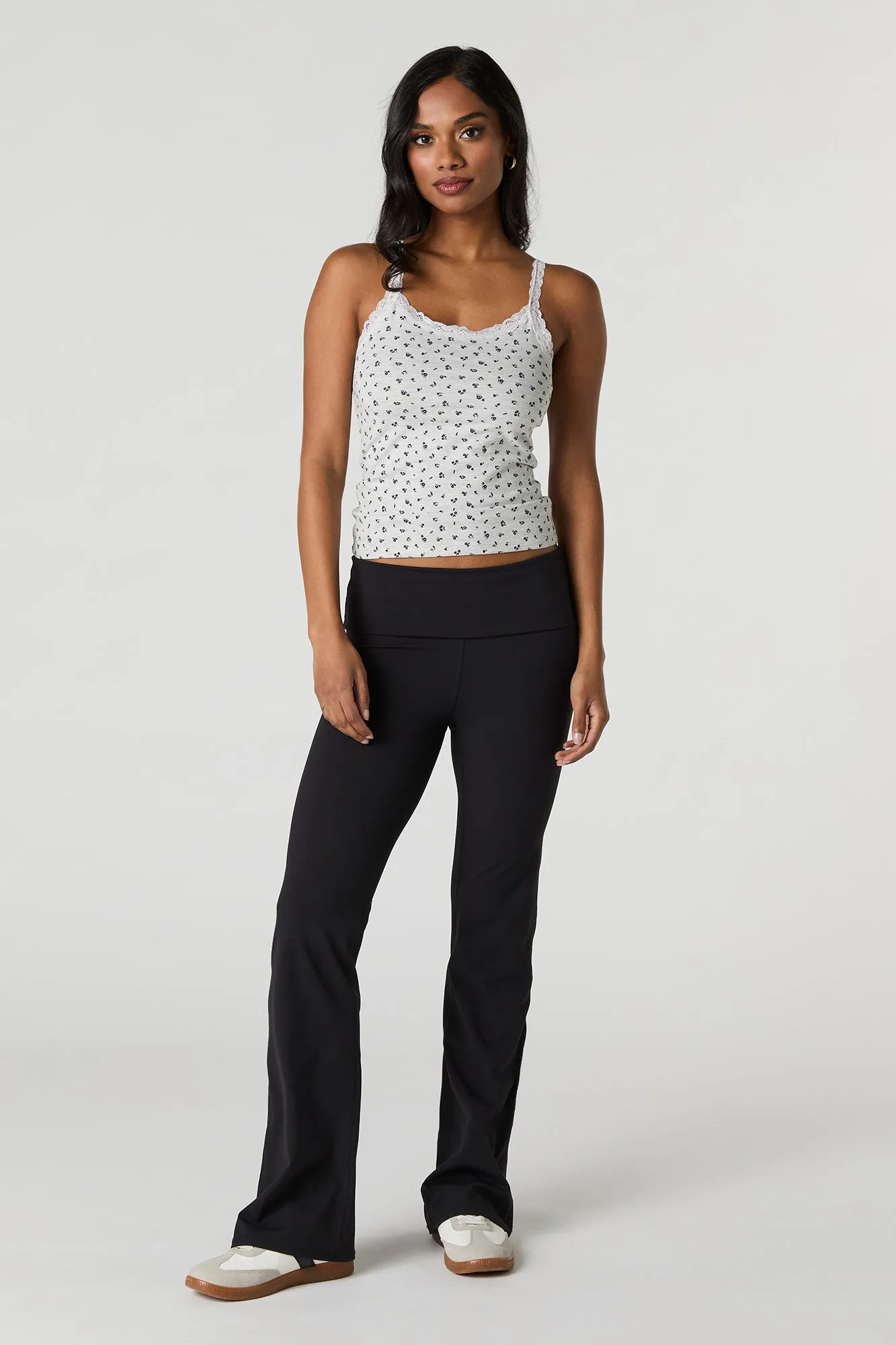 Scoop Neck Lace Trim Tank sold by Urban Planet product image thumbnail 3