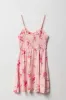 Robe à col en V et imprimé floral pour filles sold by Urban Planet